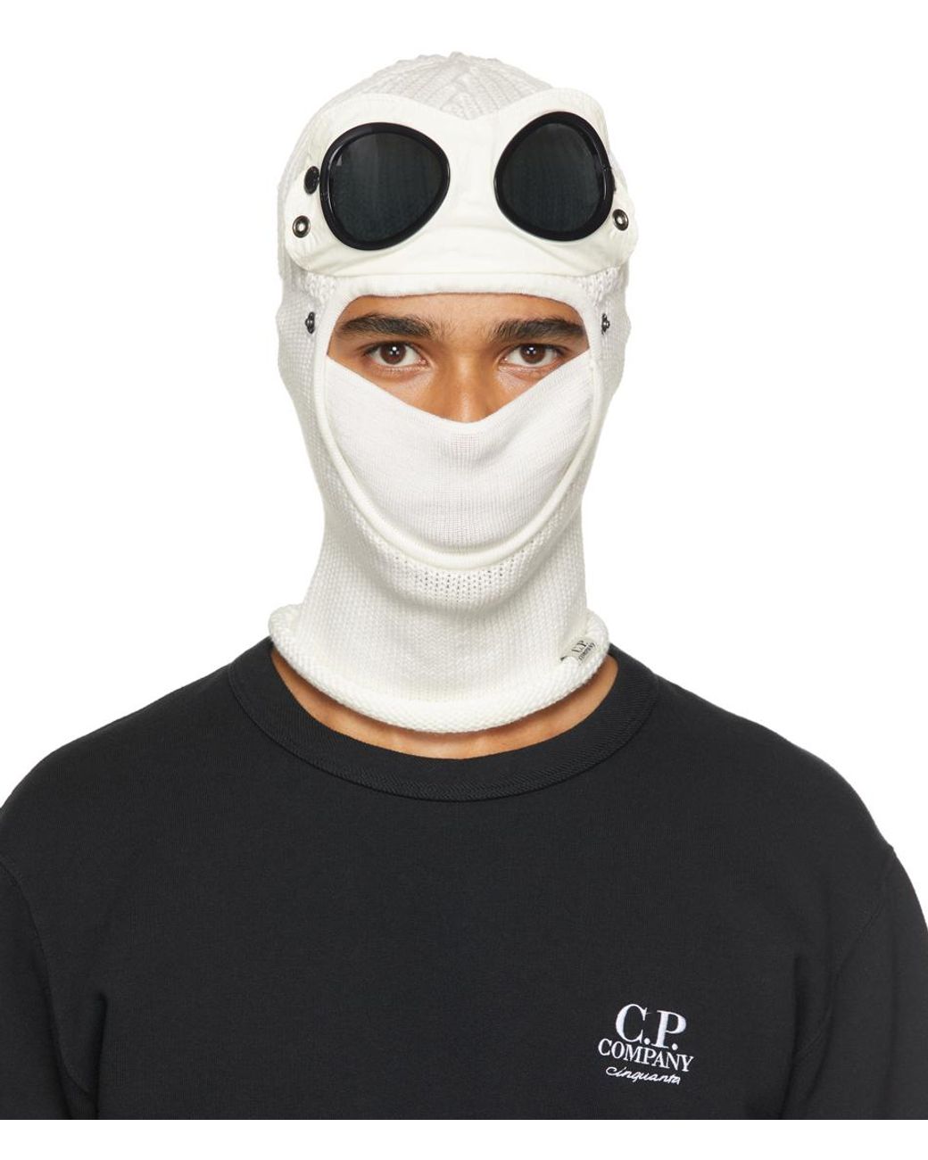 C.P. Company goggle Balaclava in White for Men | Lyst Canada C.P. Company goggle Balaclava in White for Men | Lyst Canada