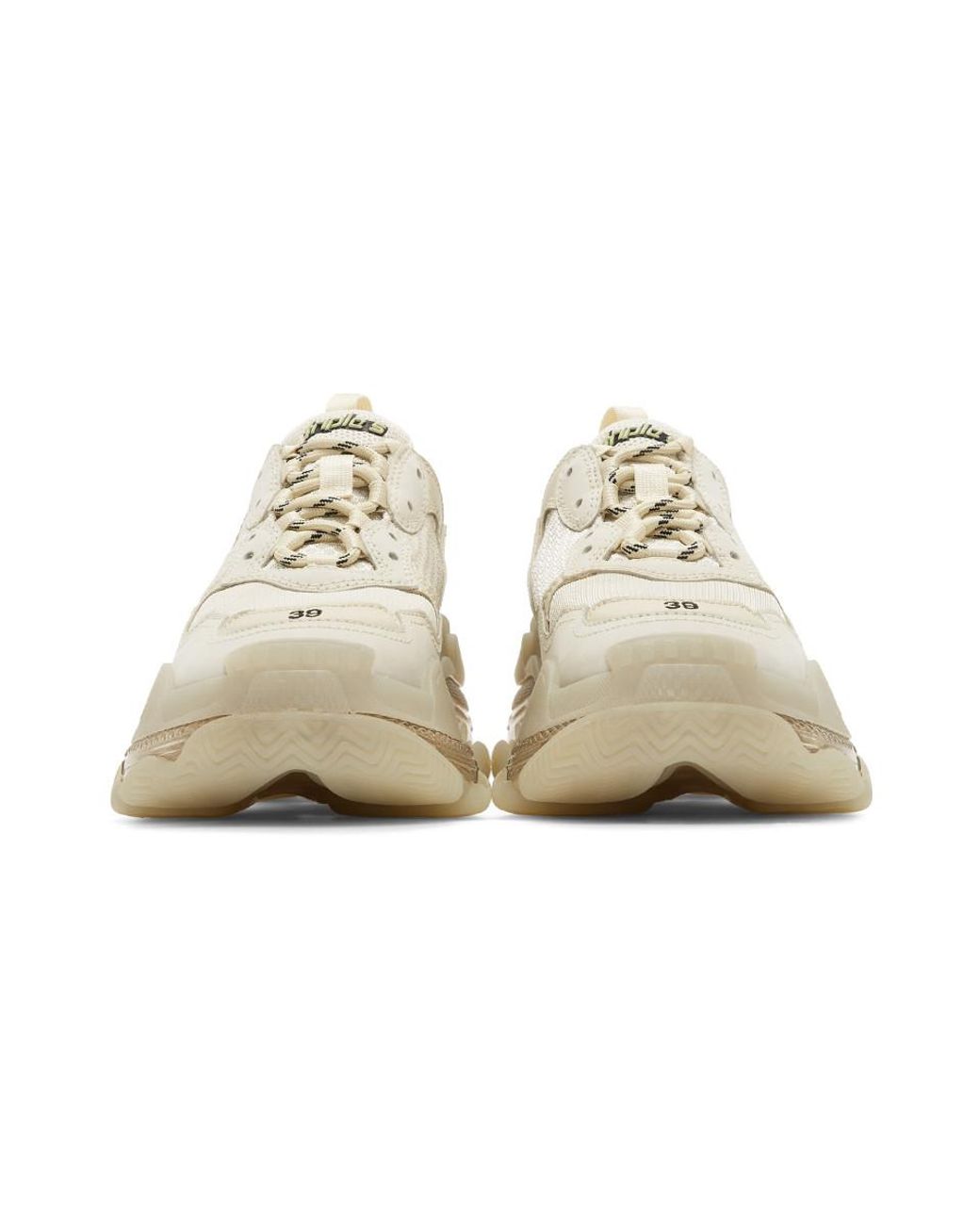 balenciaga triple s off white