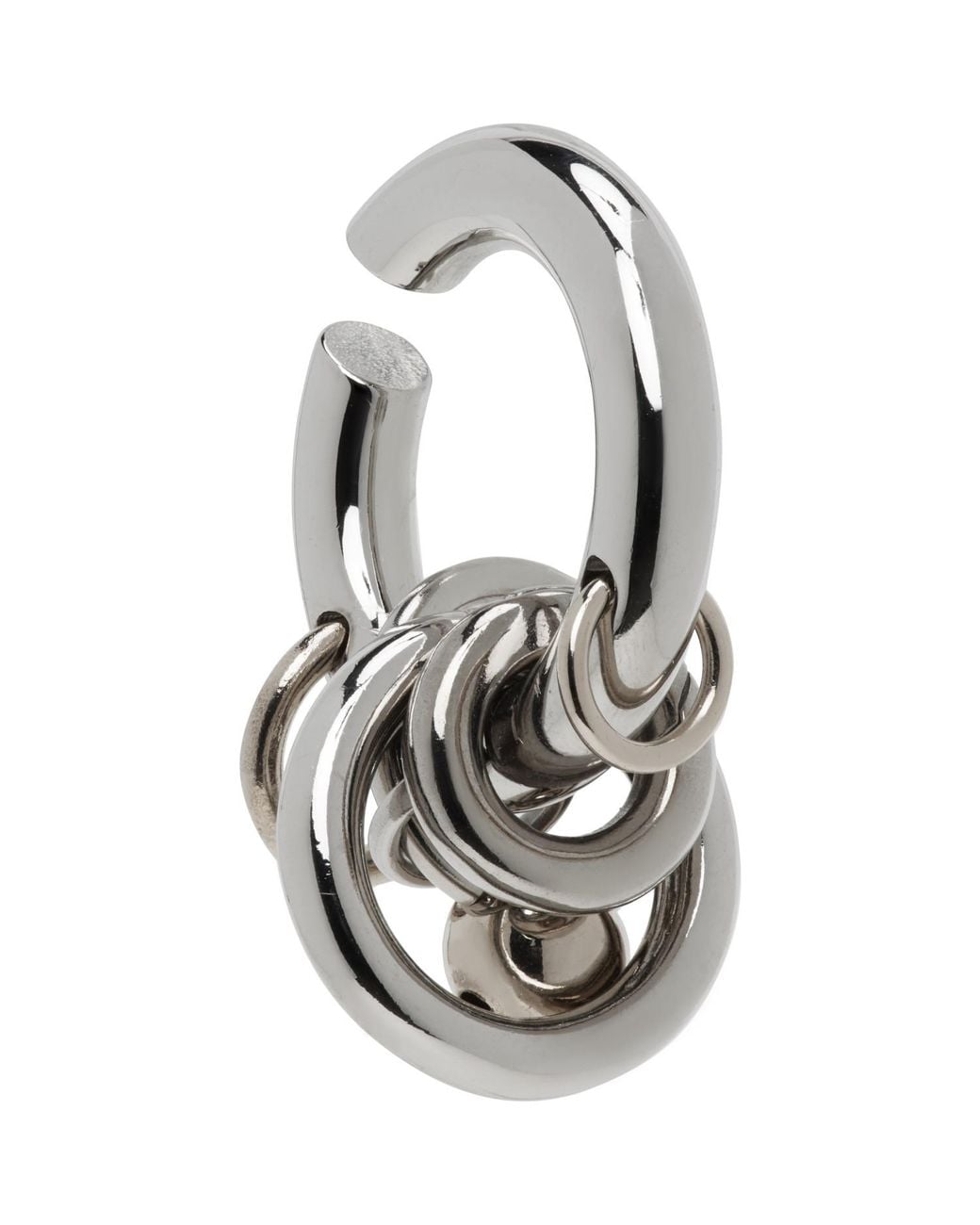Justine Clenquet Gray Isla Ear Cuff for men