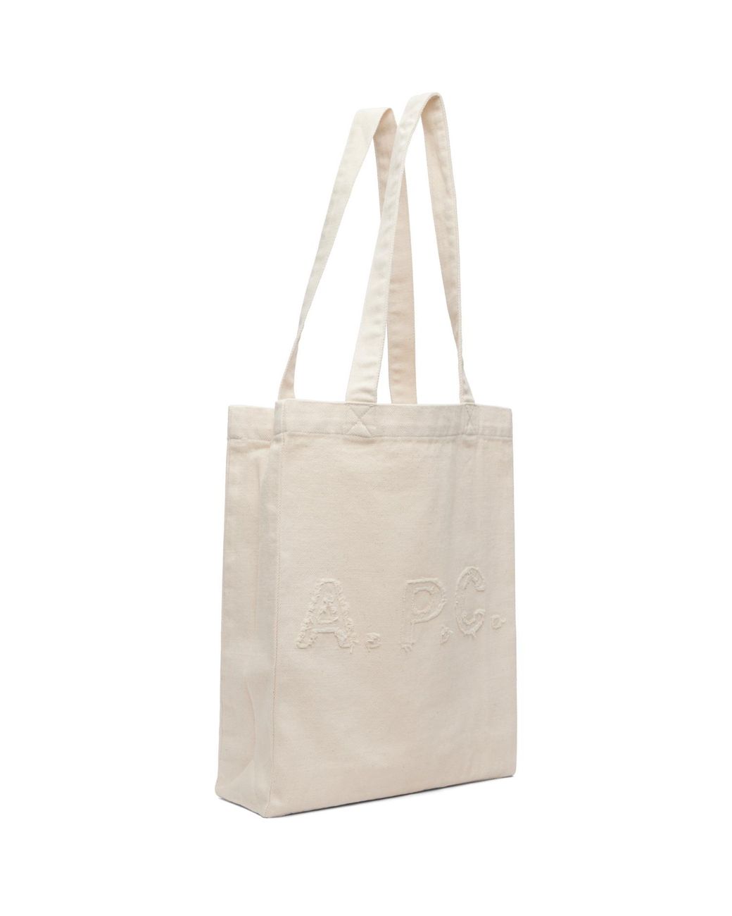 A.P.C. Natural Off- Lou Tote for men