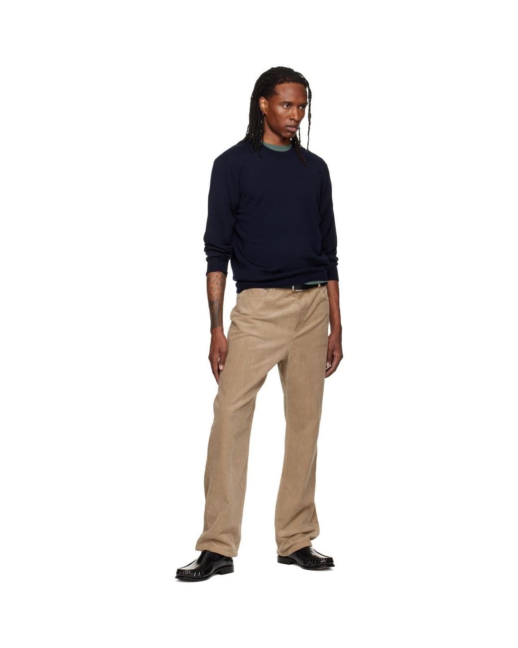 A.P.C. Blue Matthieu Wool Sweater for men
