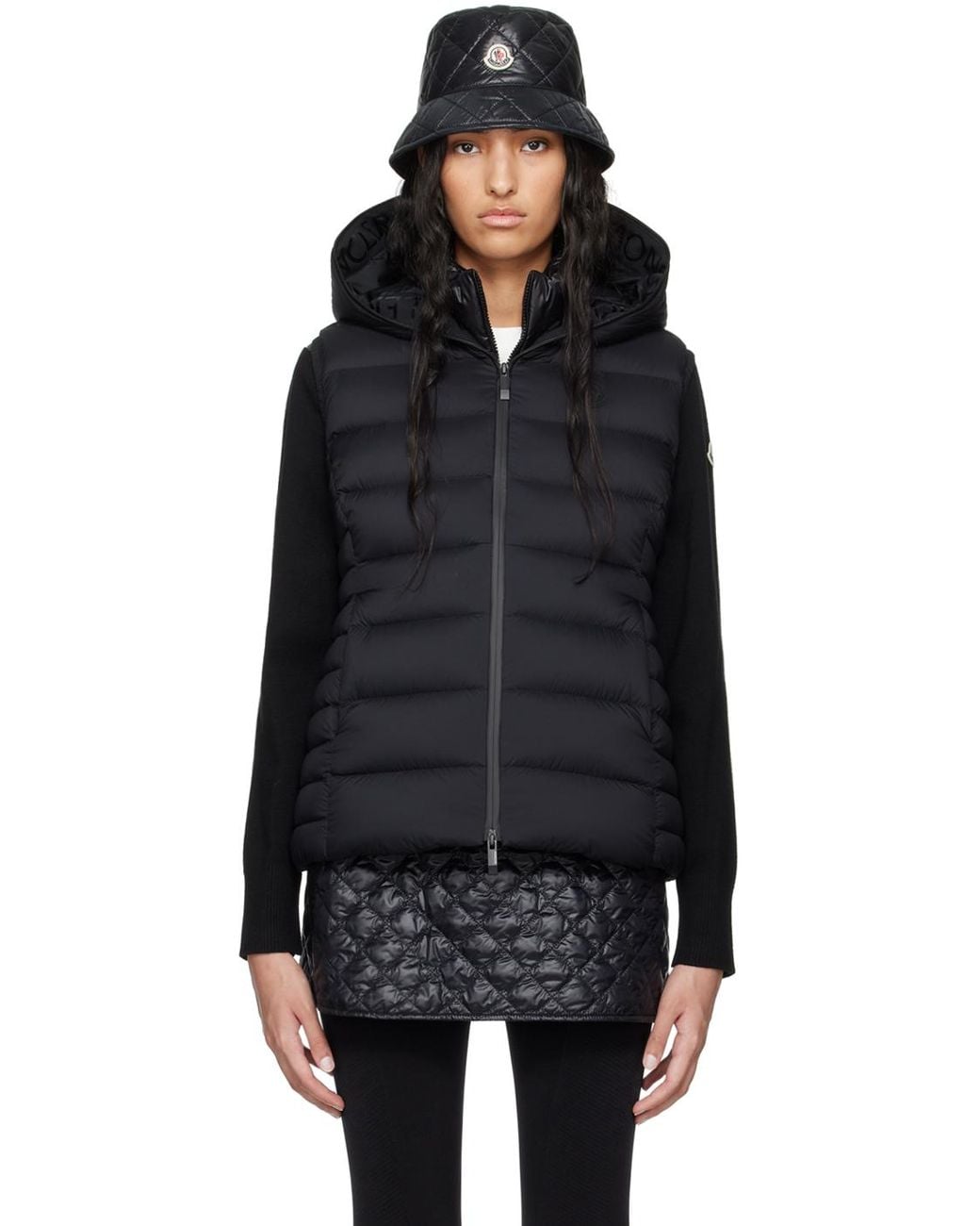 Moncler Barraux ダウンベスト ブラック | Lyst