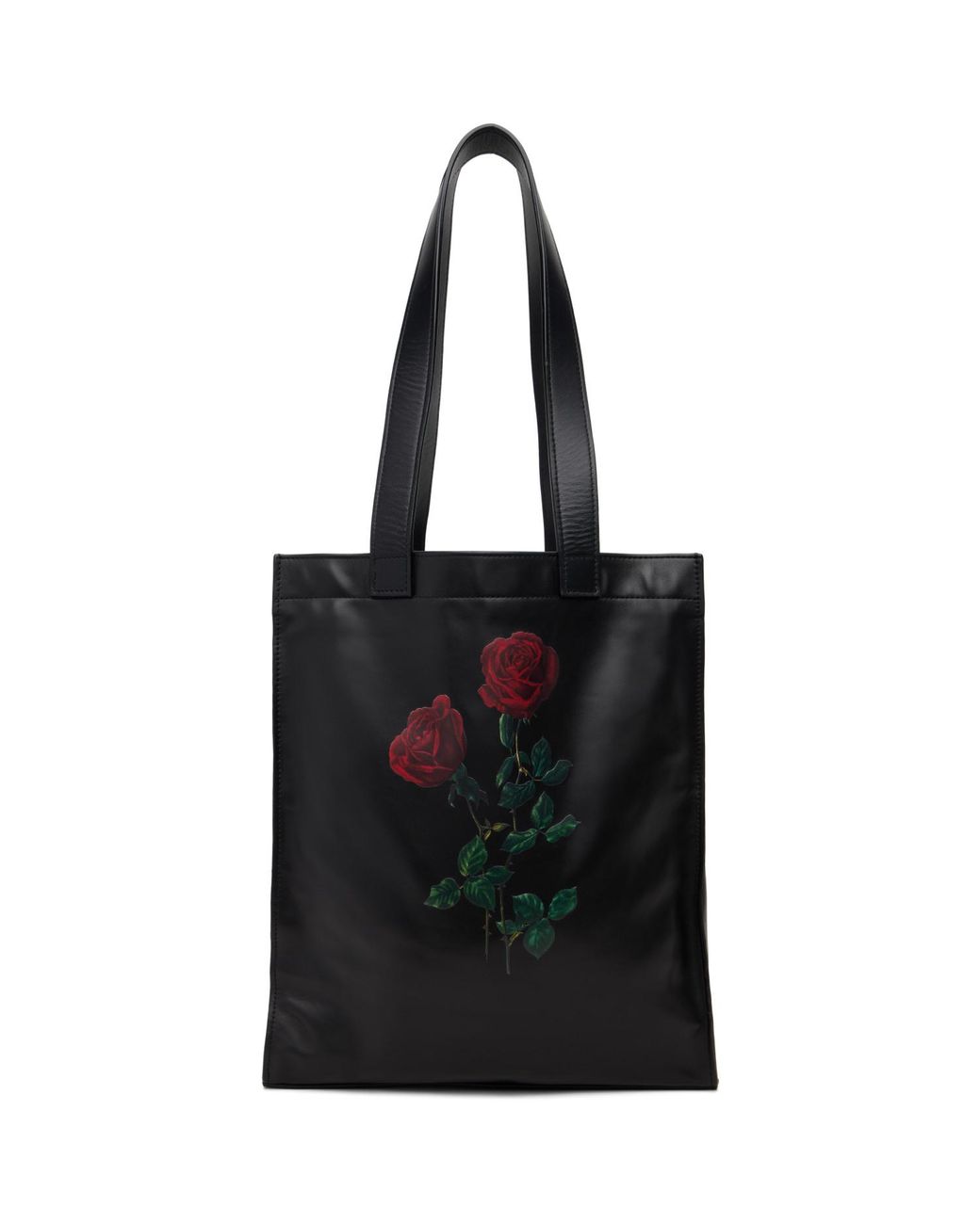 Ernest W. Baker Black Rose Print Tote for men