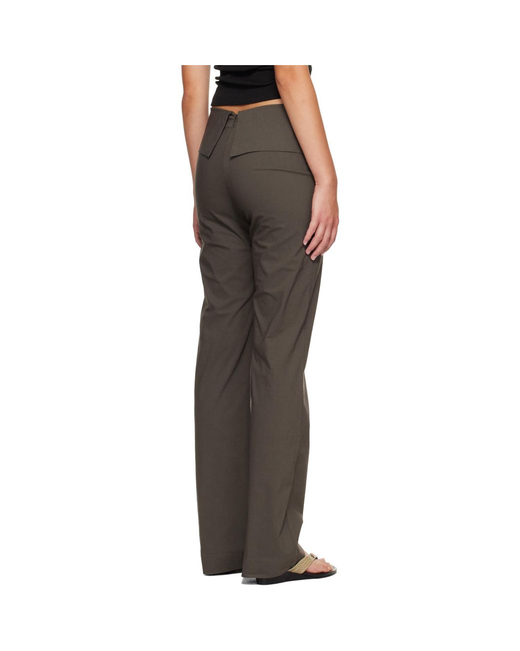 St. Agni Gray Studio Trousers
