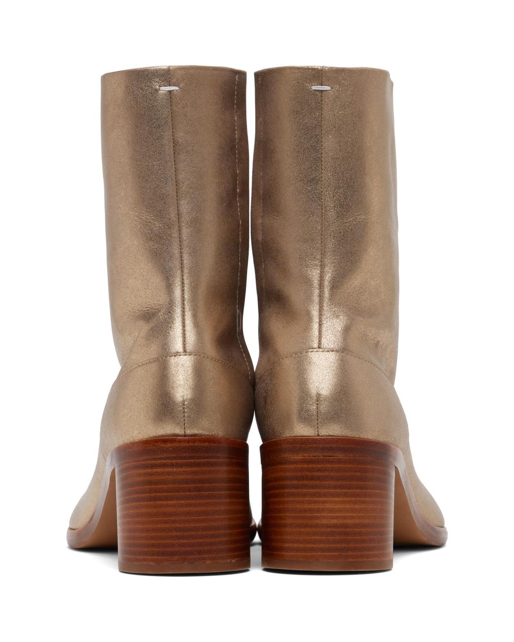 Maison Margiela Brown Tabi Ankle Boots for men
