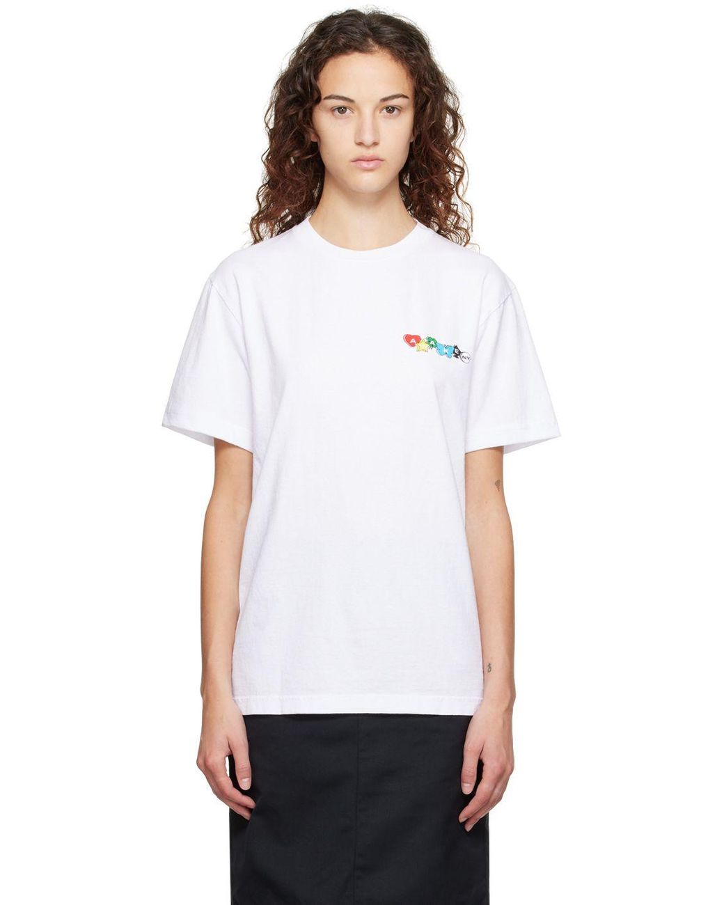 AWAKE NY Charm T-shirt in White | Lyst