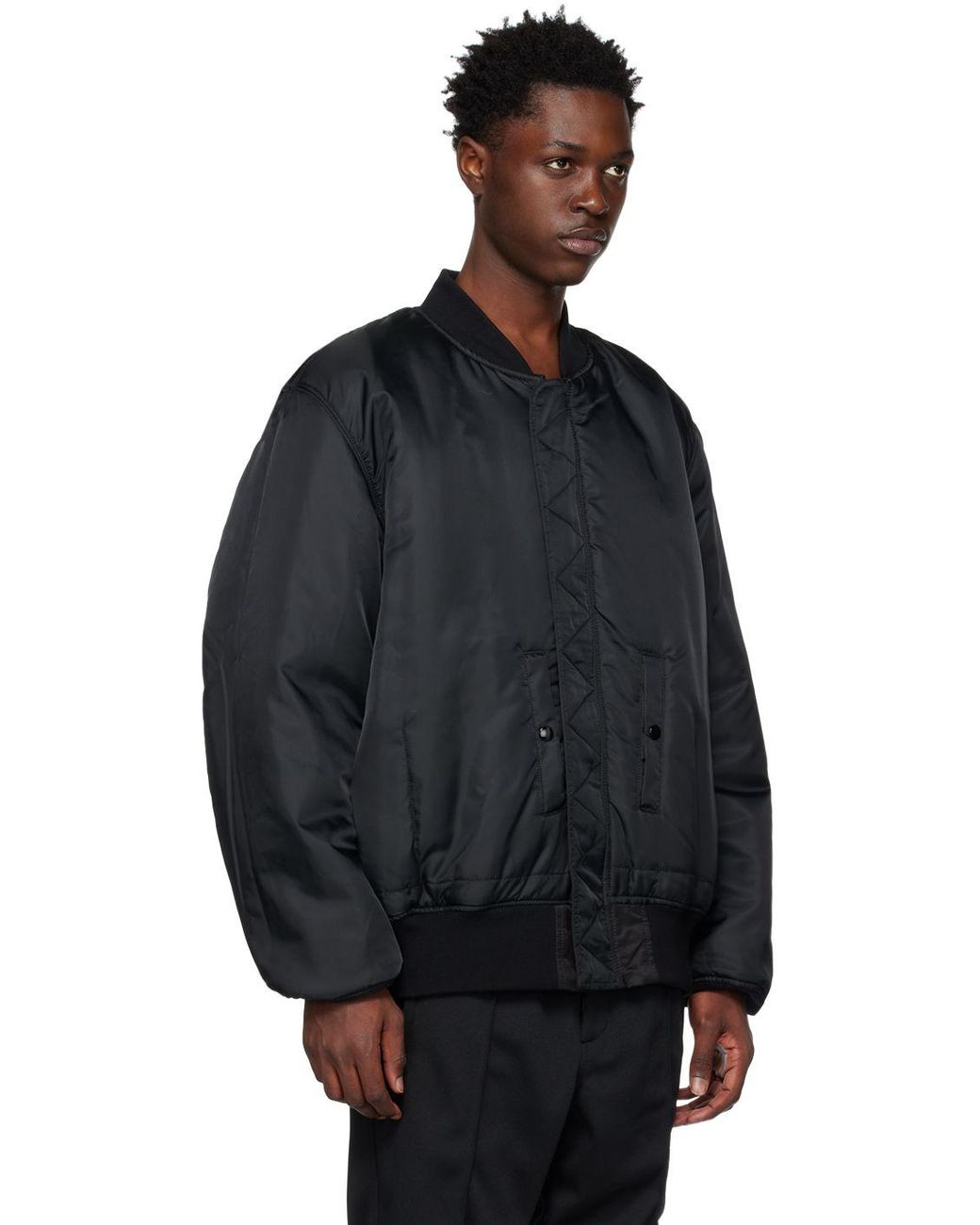 MASTERMIND WORLD Alpha Industries Edition Ma-1 Reversible Bomber Jacket in  Black for Men | Lyst