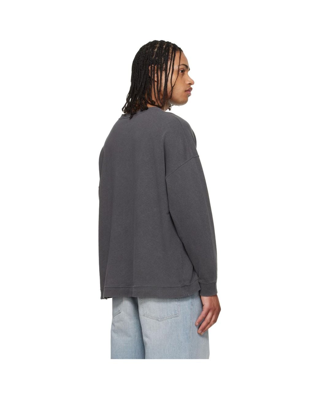 Our Legacy Black Slack Sweatshirt for men