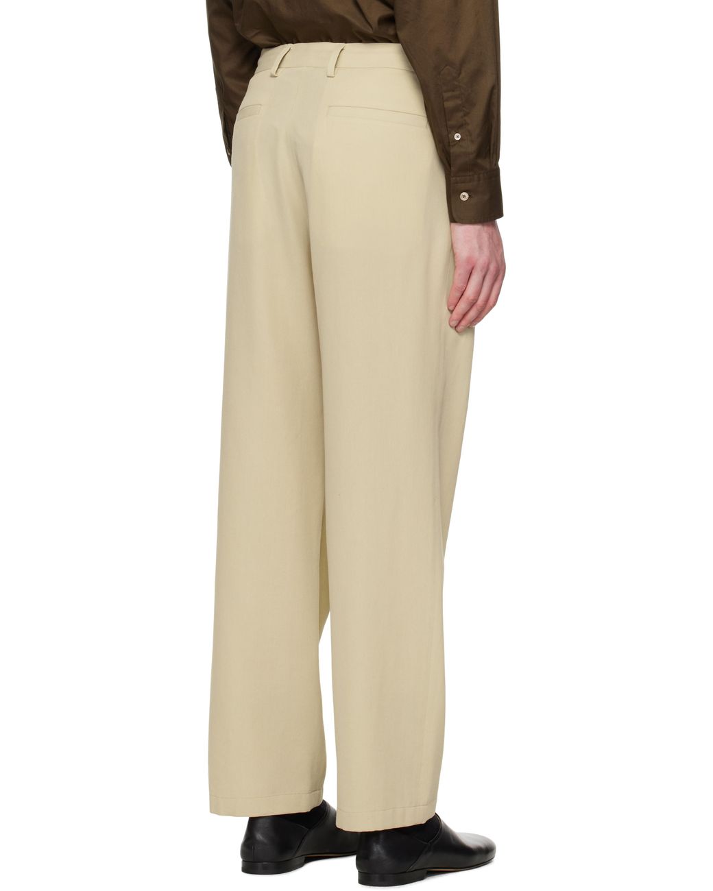 Light Cotton Wool Viyella Slacks – La Garçonne