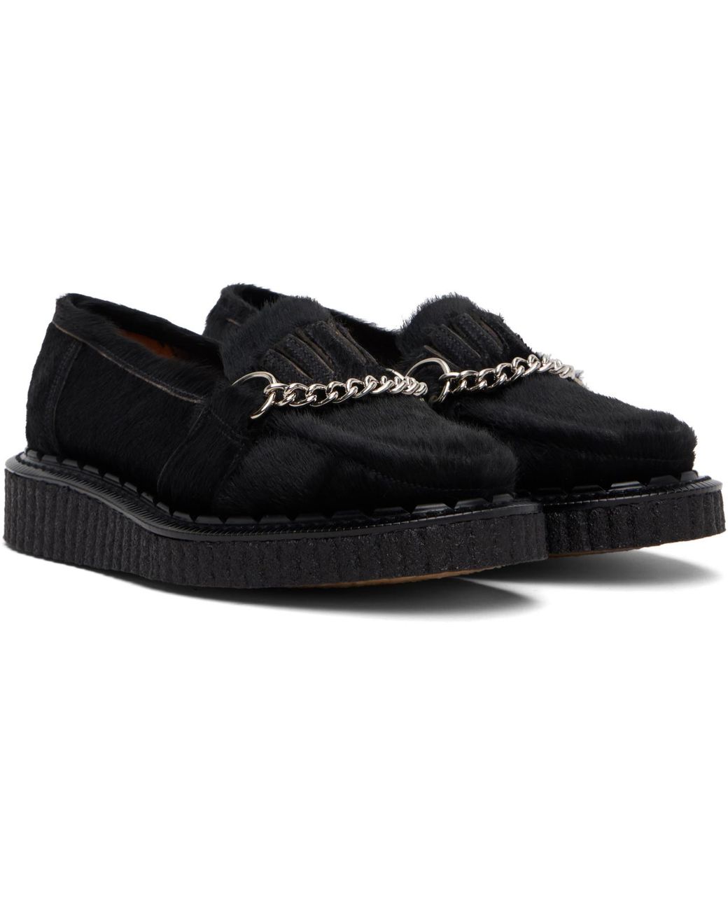 George Cox Black Buxton Loafers