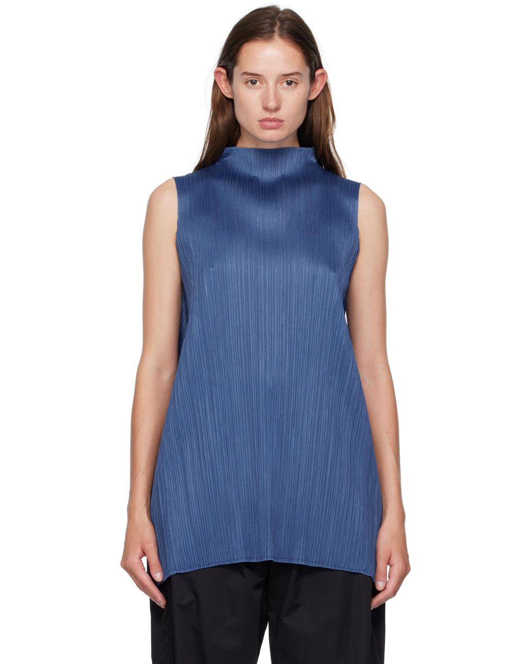 プリーツプリーズ LAMP SHADE Pleats Please Issey Miyake Lamp Shade Top in Blue | Lyst