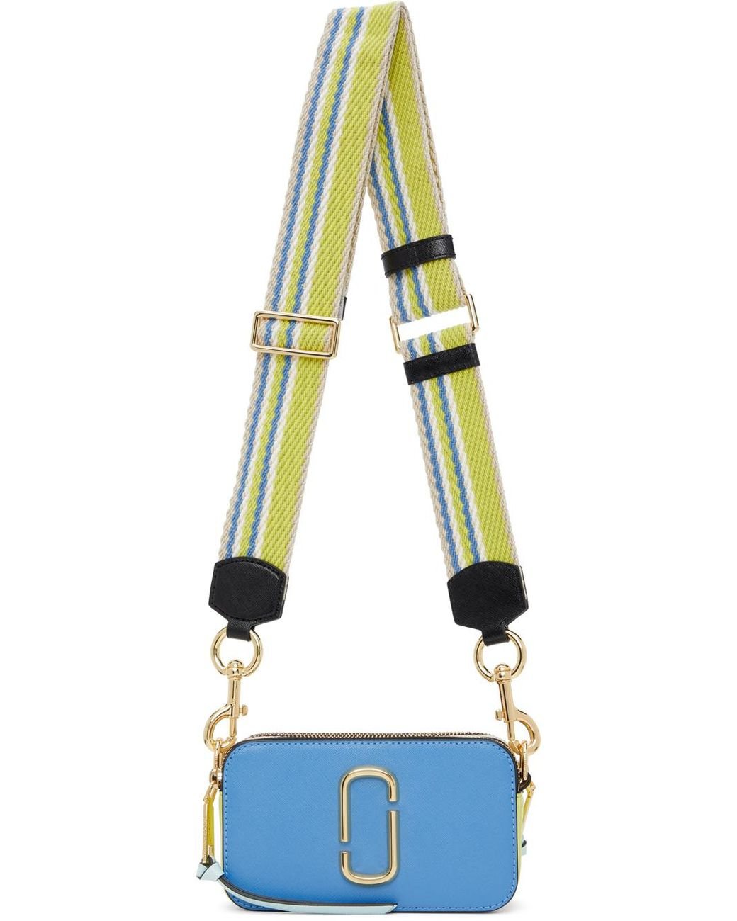 Marc Jacobs Snapshot Crossbody Bag, Lake Blue Multi, New With Tags +  Dustbag