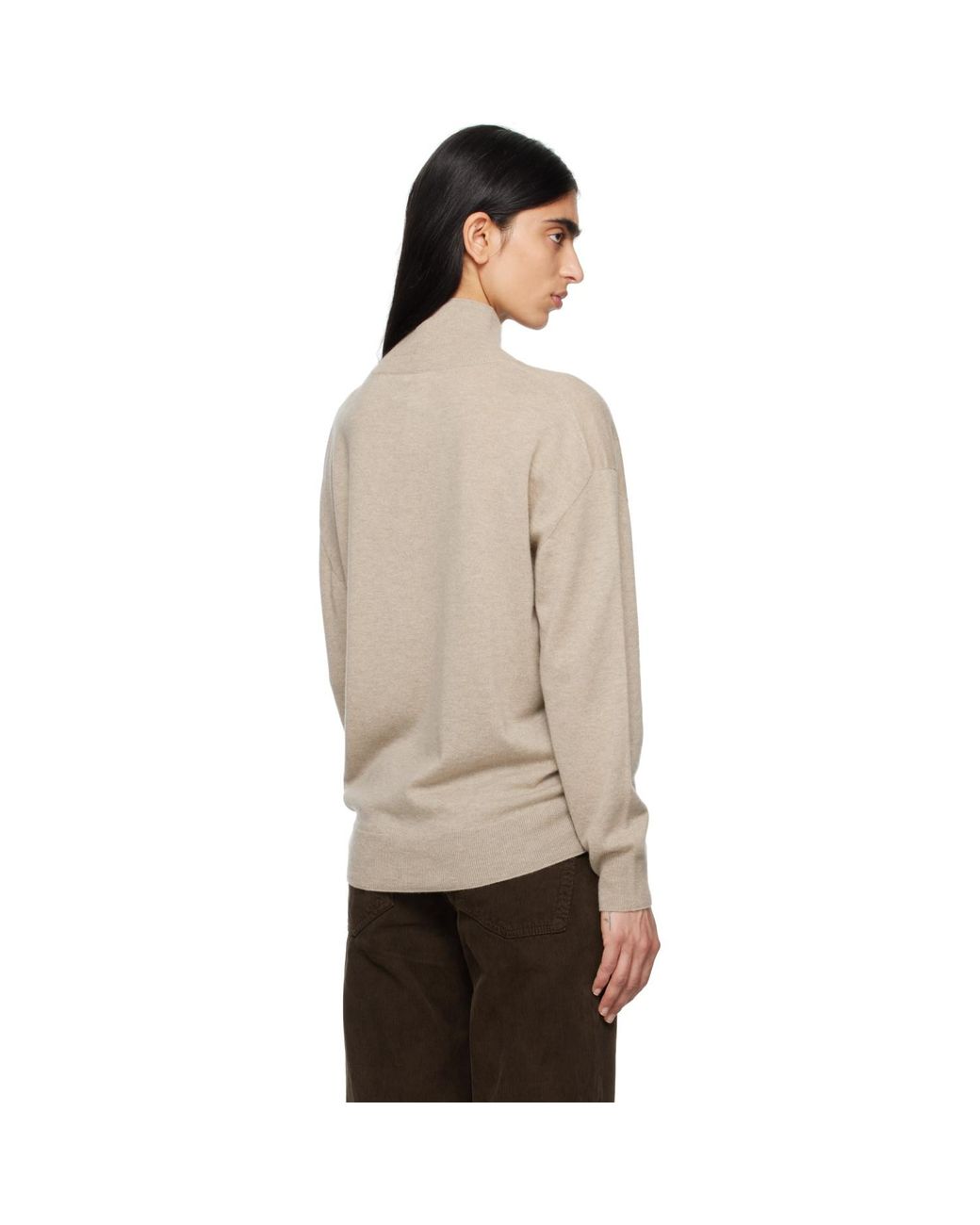 The Row Natural Jabari Turtleneck