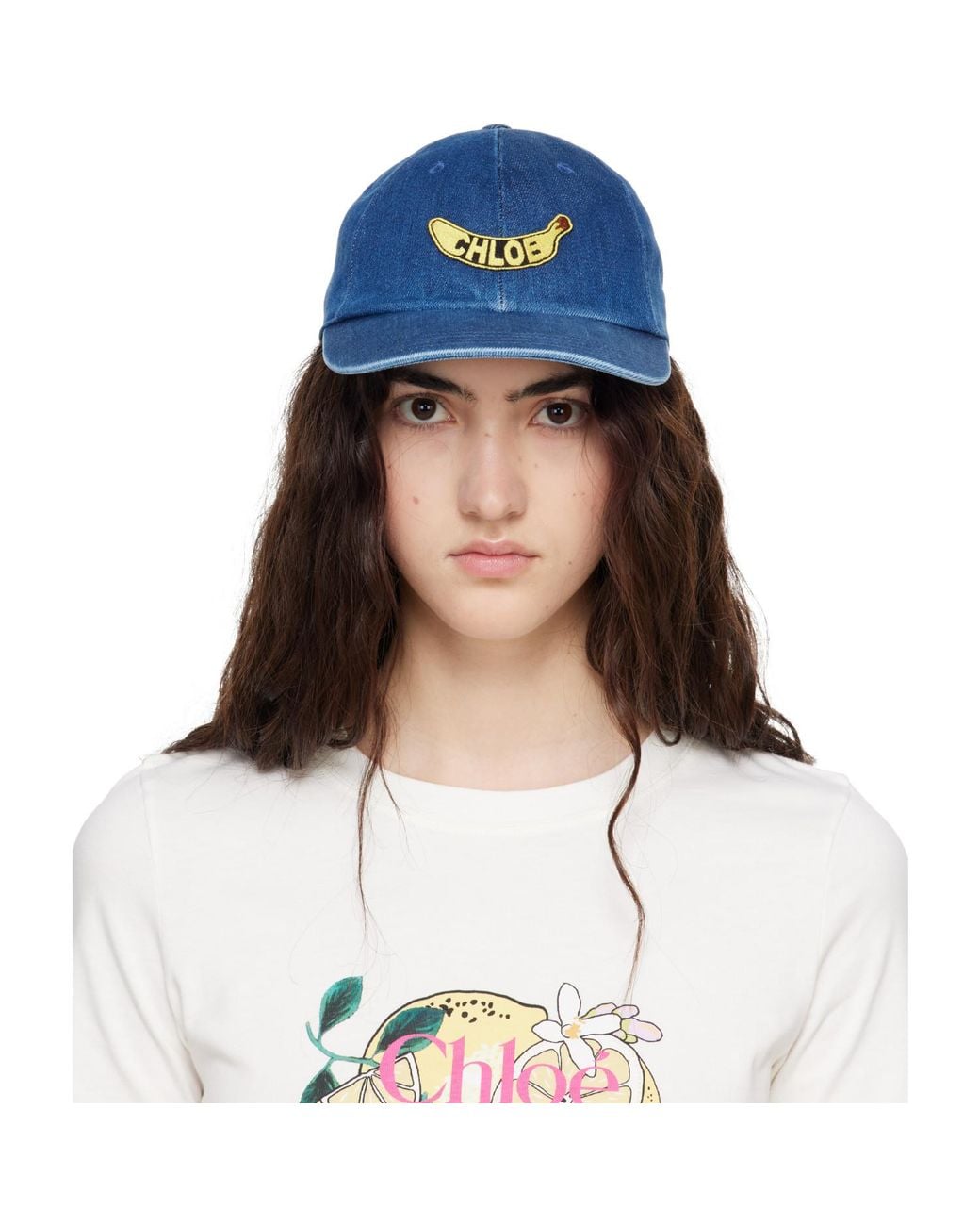 Chloé Blue 'The Chill' Denim Cap