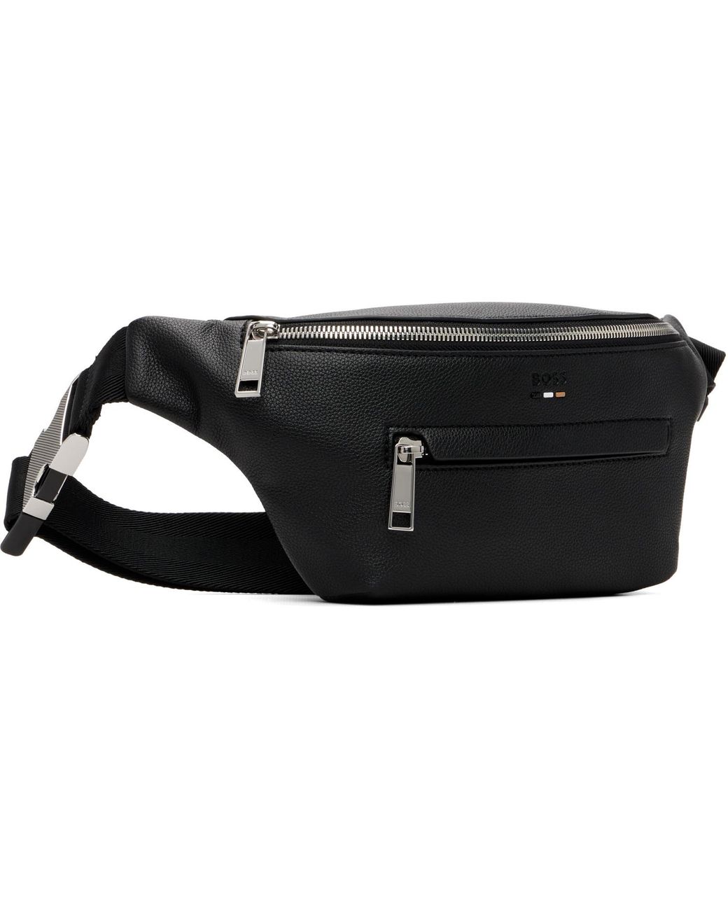 Boss Black Emed Belt Bag for men