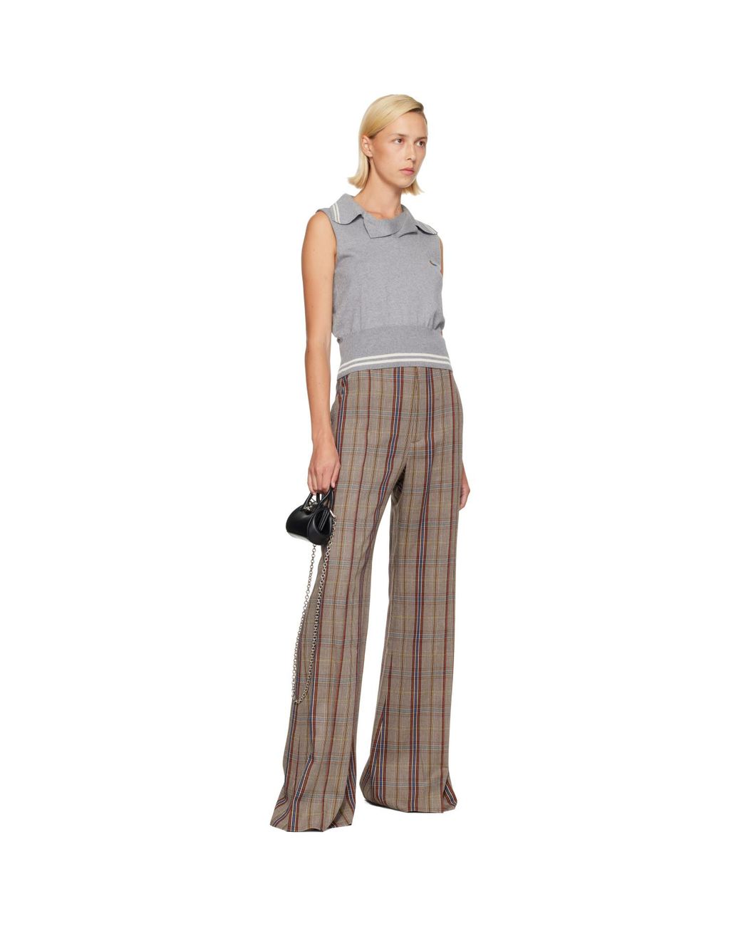 Vivienne Westwood Gray Doubletake Top