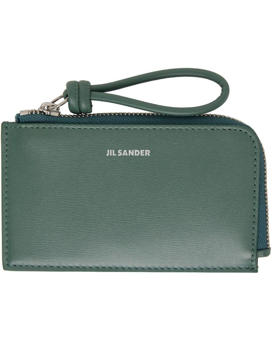 Jil Sander☆Giro Card Holder 5色【UK発】 Jil Sander Green Giro Card Holder | Lyst