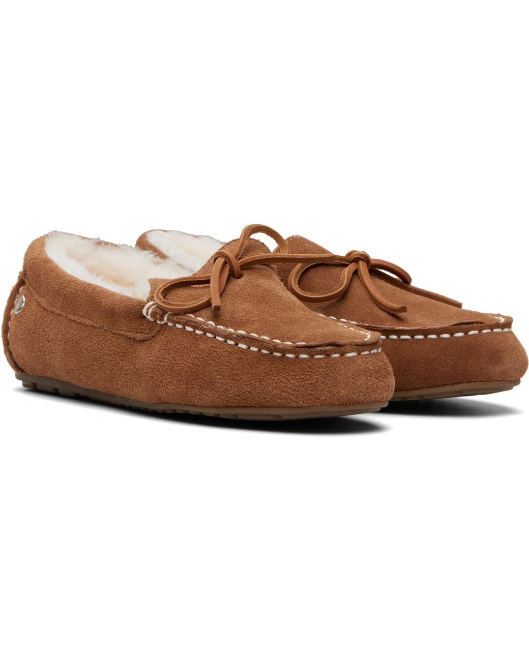 EMU Brown Sandrine Loafers