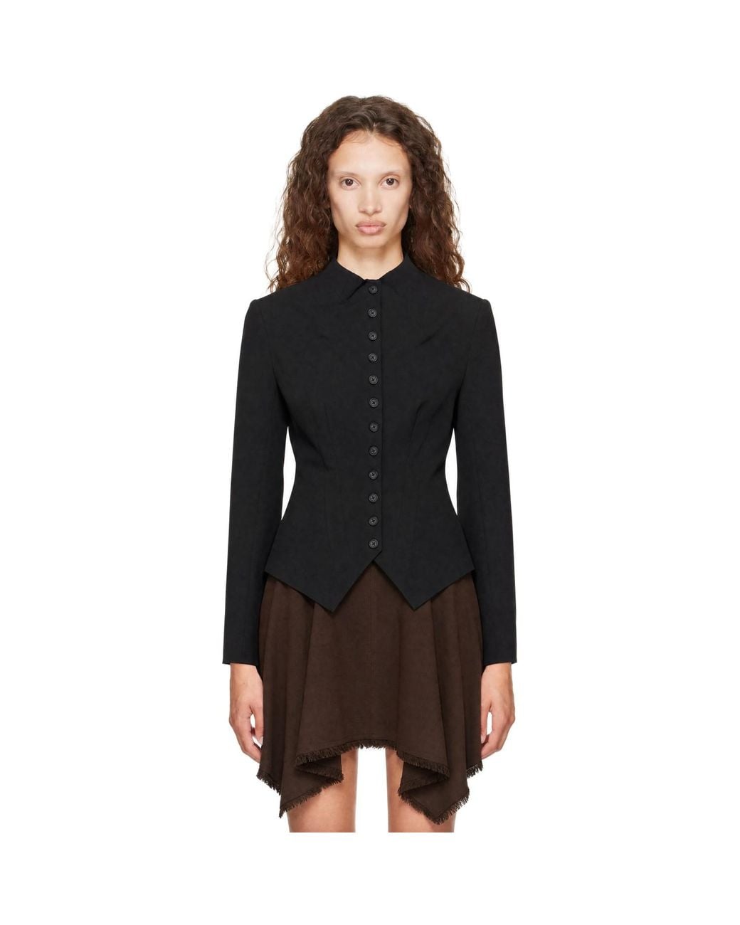 Staud Black Adrian Jacket