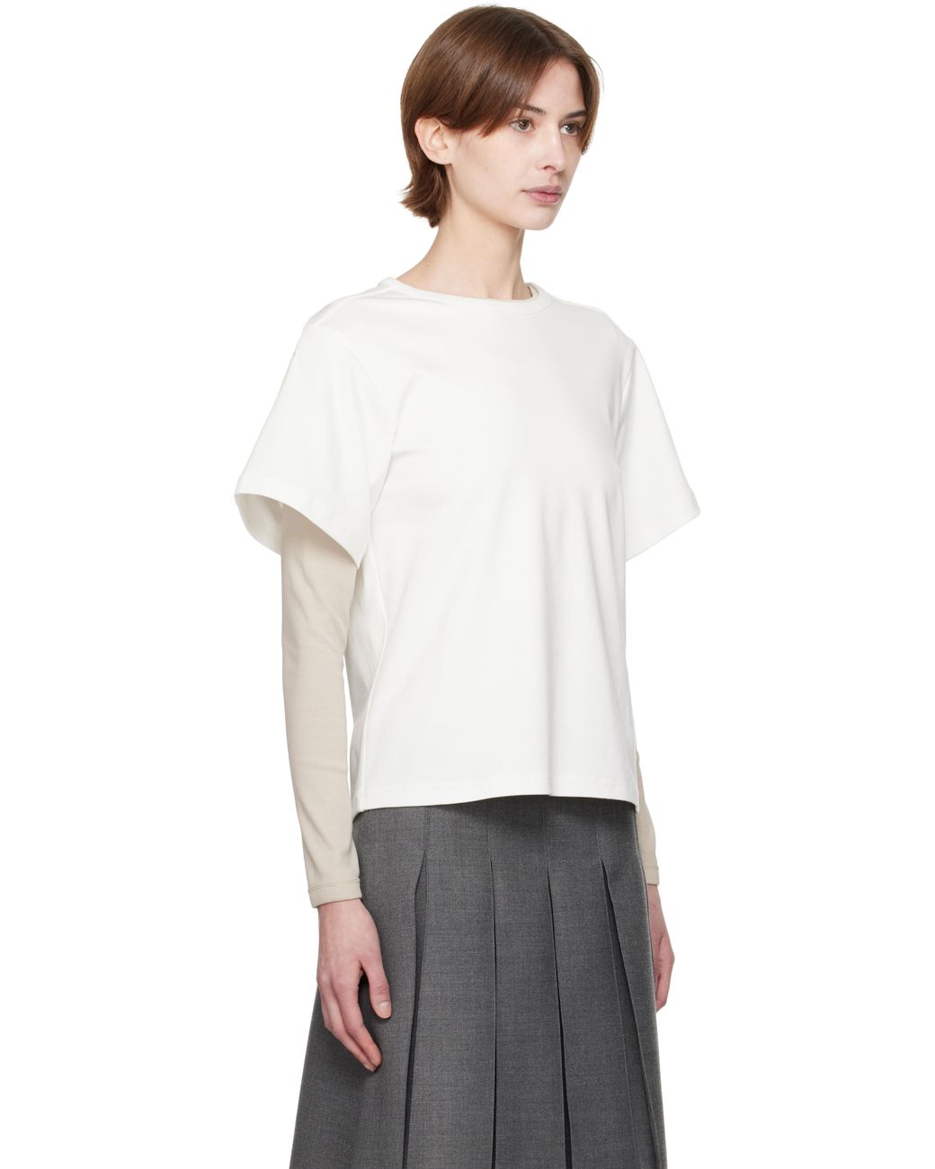 Fax Copy Express White 'The Easy' T-Shirt