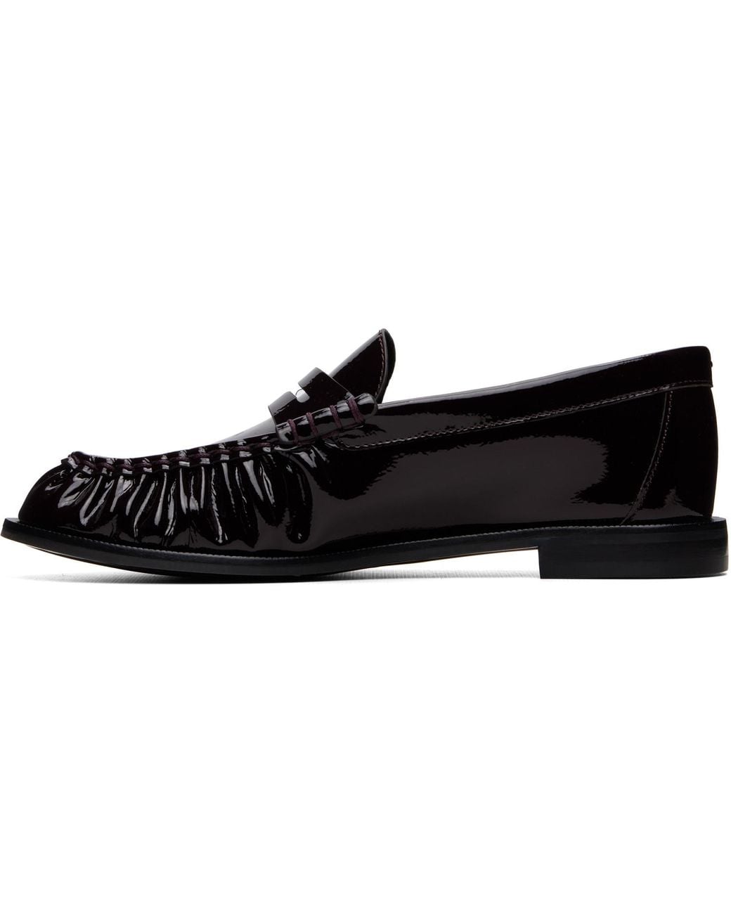 Rag & Bone Black Lexi Leather Loafers
