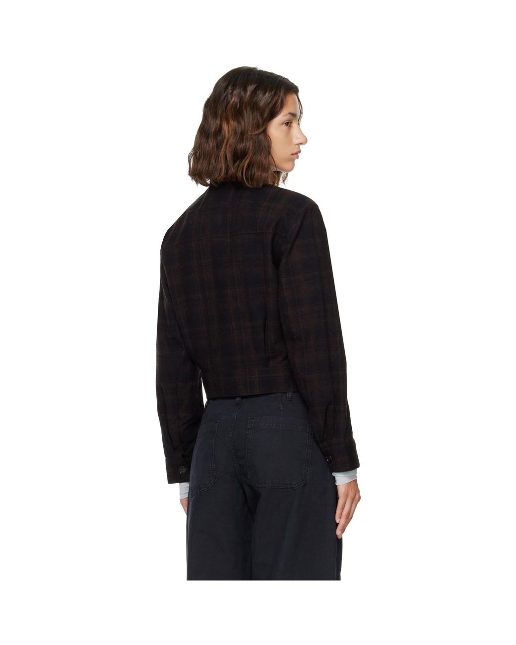 Jeanerica Black Lee Check Jacket