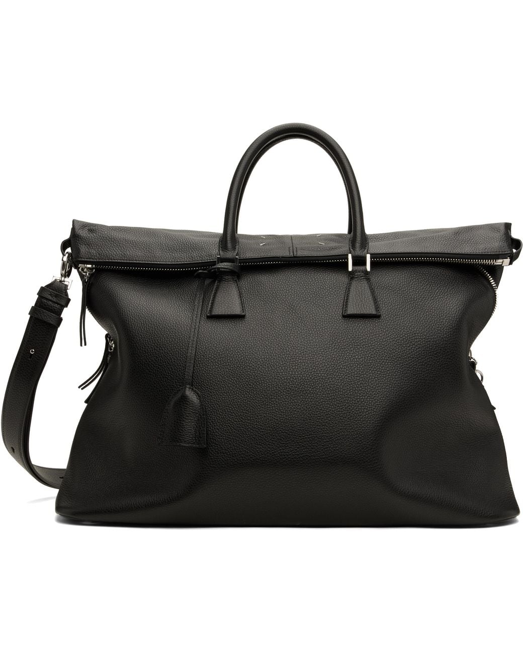 Maison Margiela 5Ac Soft Xl Tote in Black | Lyst