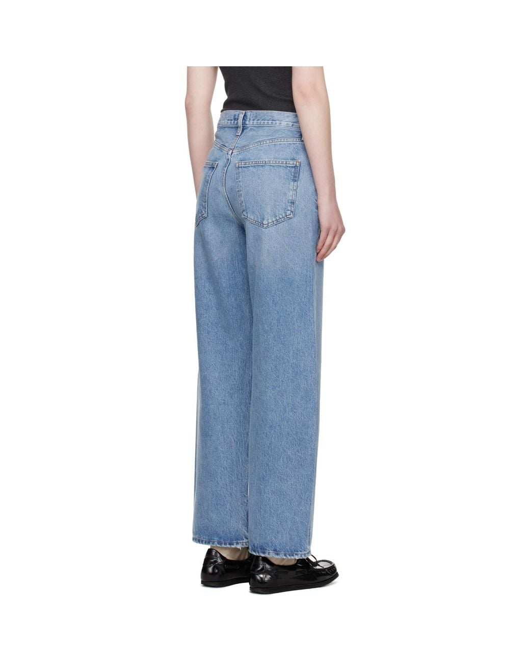 Agolde Black Low Curve Jeans