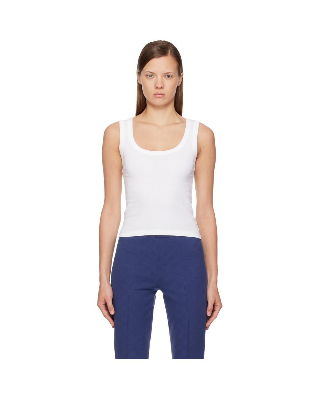 Flore Flore Blue Hillie Tank Top