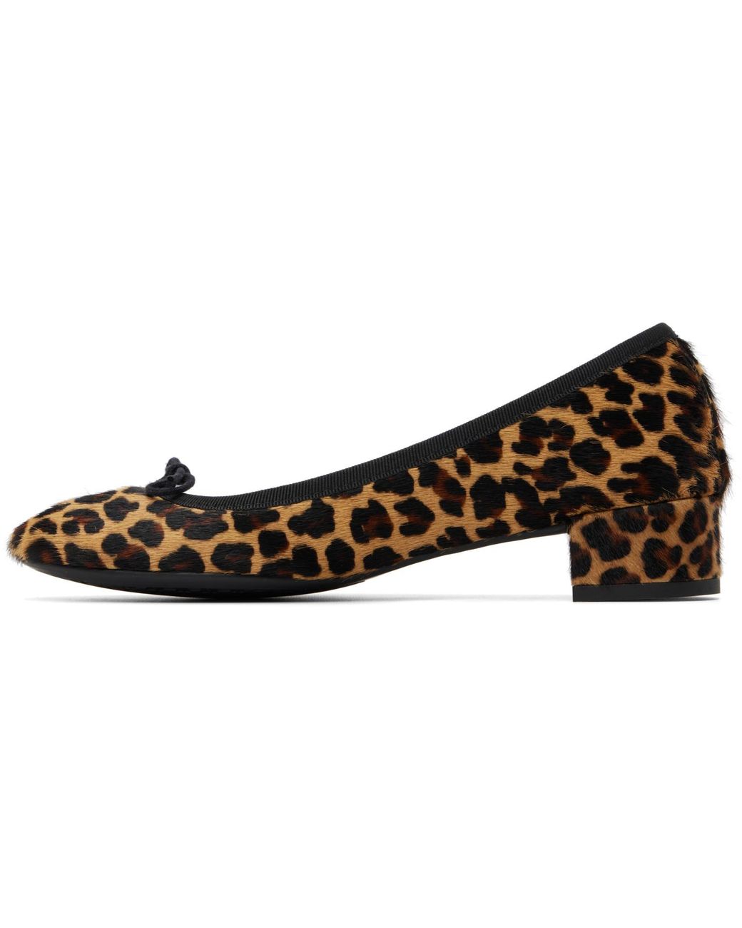 Repetto Black Camille Rubber-sole Heels
