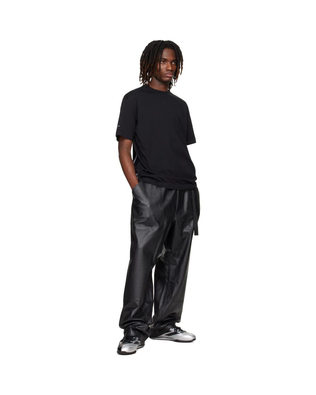 Y-3 Black Mercedes-Amg F1 Edition Star Logo T-Shirt for men