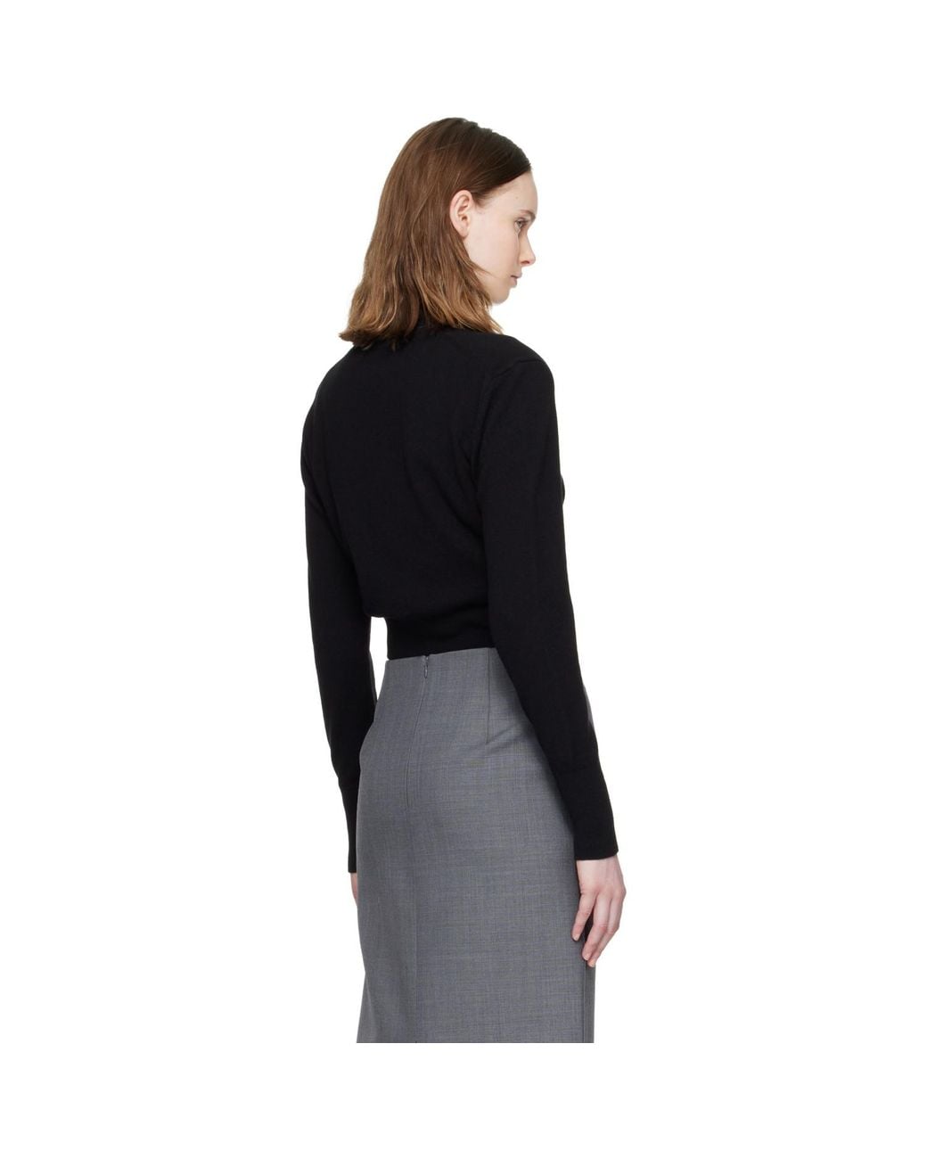 CECILIE BAHNSEN Black Dua Cardigan