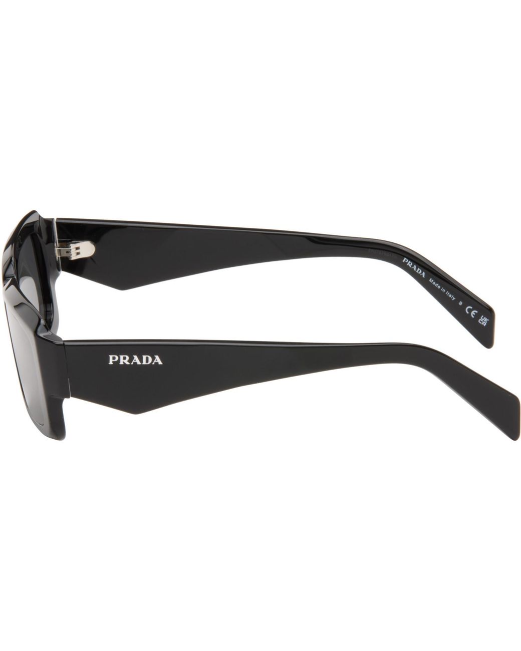 Prada Gray 'Prada Symbole' Sunglasses