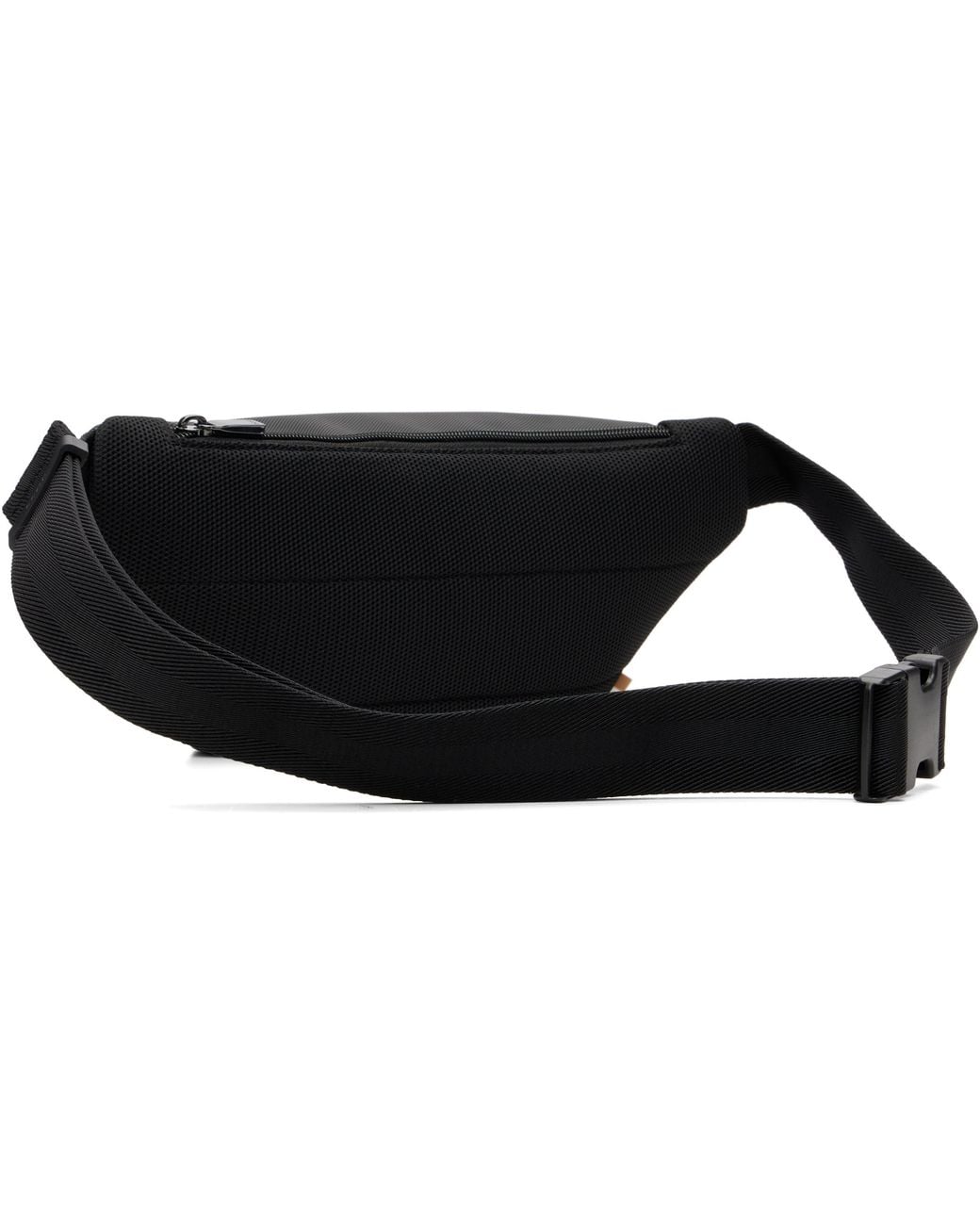 Boss Black Canvas Belt Bag for men