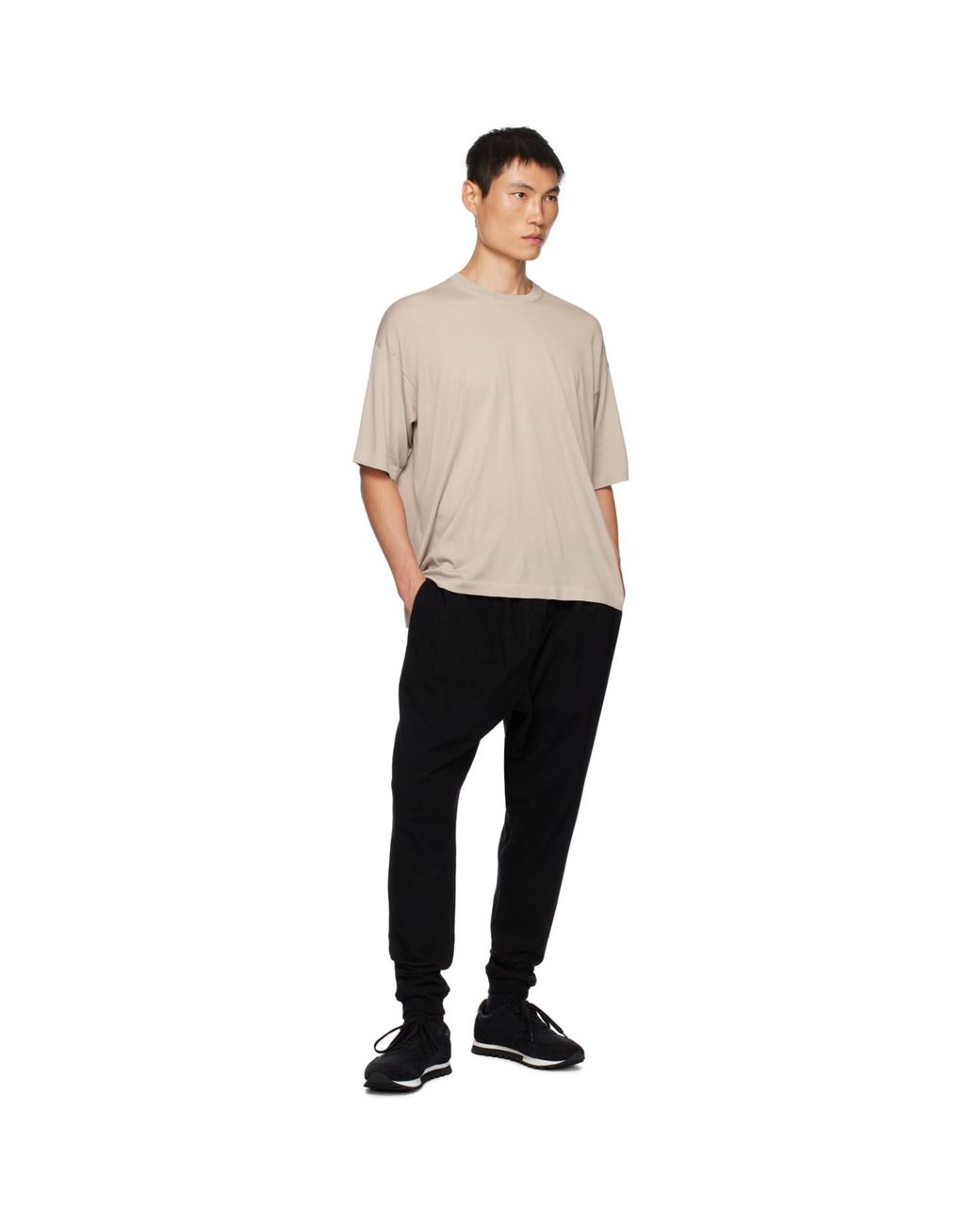 The Row Black Dlomu T-Shirt for men