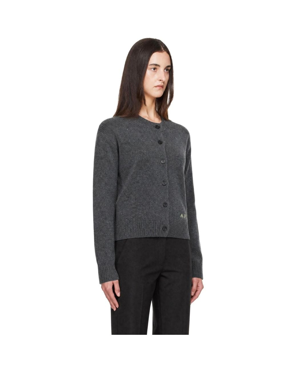 A.P.C. Black Lila Cardigan