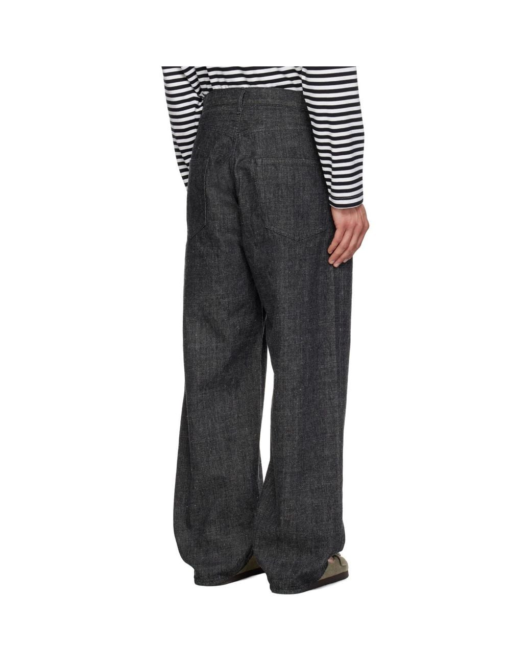 Nanamica Black Selvage Jeans for men