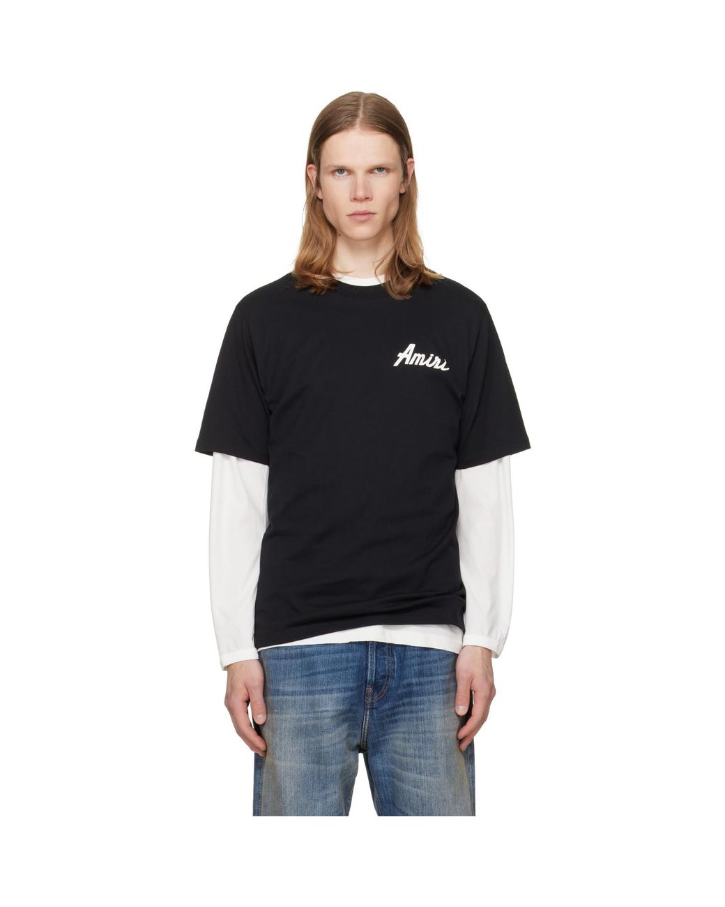 Amiri Black City T-Shirt for men