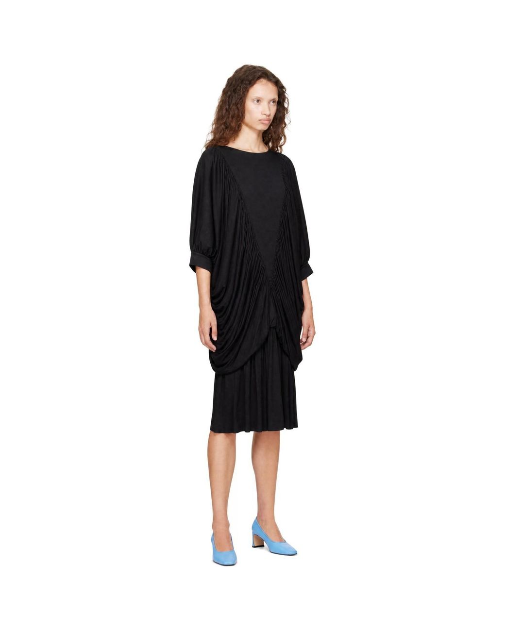 Nicklas Skovgaard Black Alisette Midi Dress