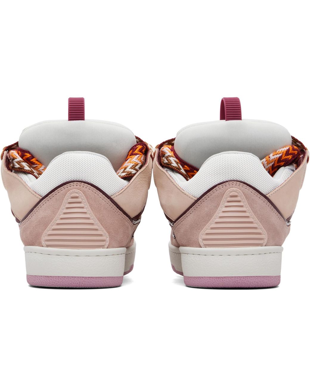 Lanvin Pink Curb Sneakers for men