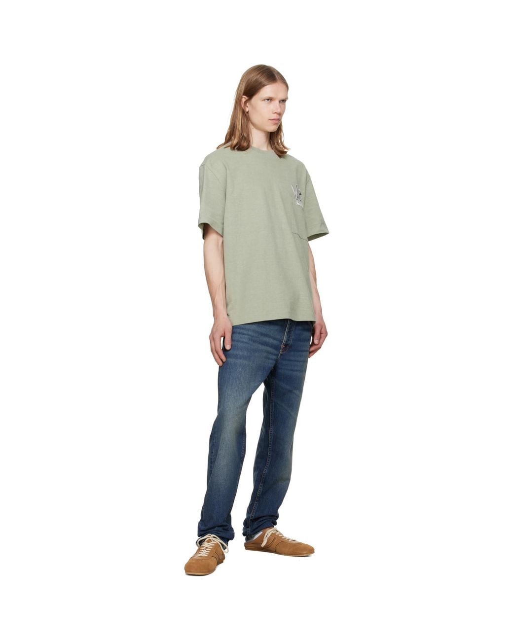 Nudie Jeans Blue Steady Eddie Ii Jeans for men