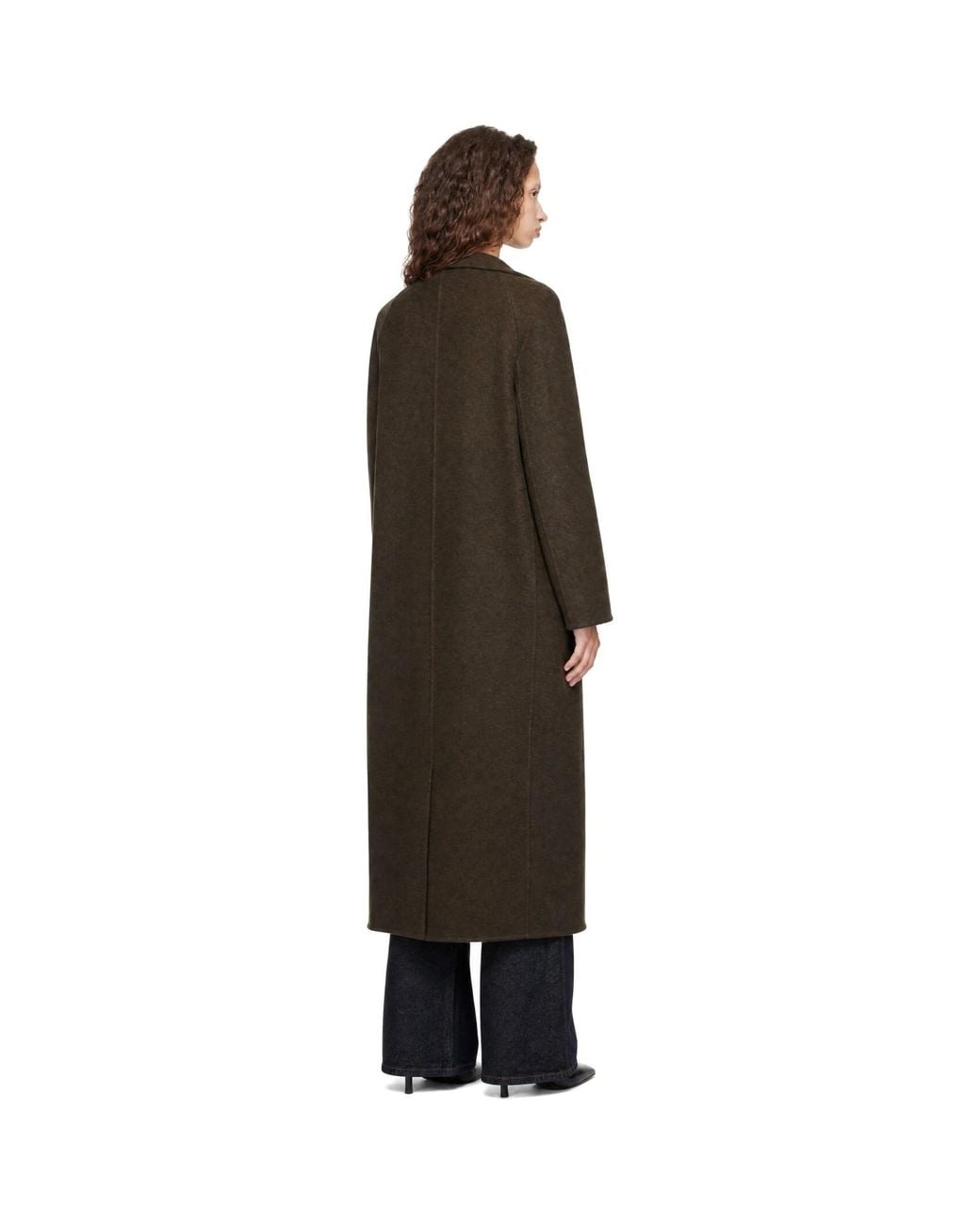 Khaite Black Khaki Romare Coat