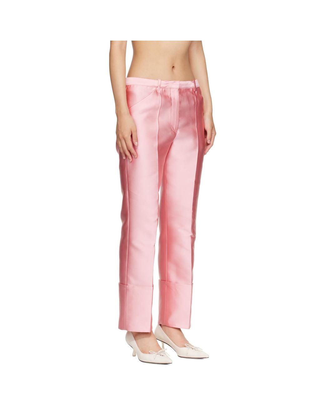 Calvin Klein Pink Eva Trousers