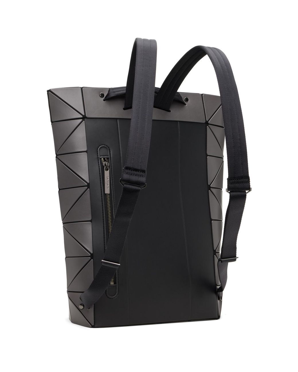 Issey Miyake Black Blocky Backpack for men