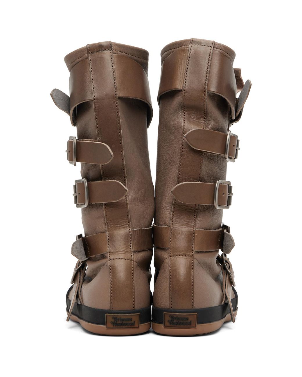 Vivienne Westwood Animal Pirate Boots in Brown | Lyst