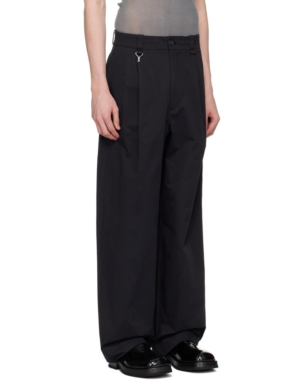 Black Scout Trousers by EYTYS on Sale
