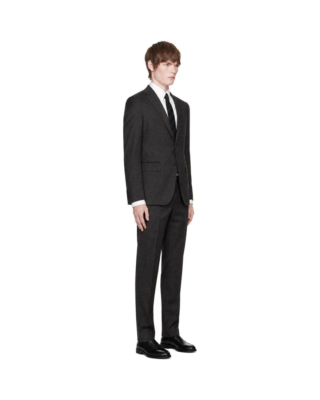 Boss Black Single-Breasted Suit for men