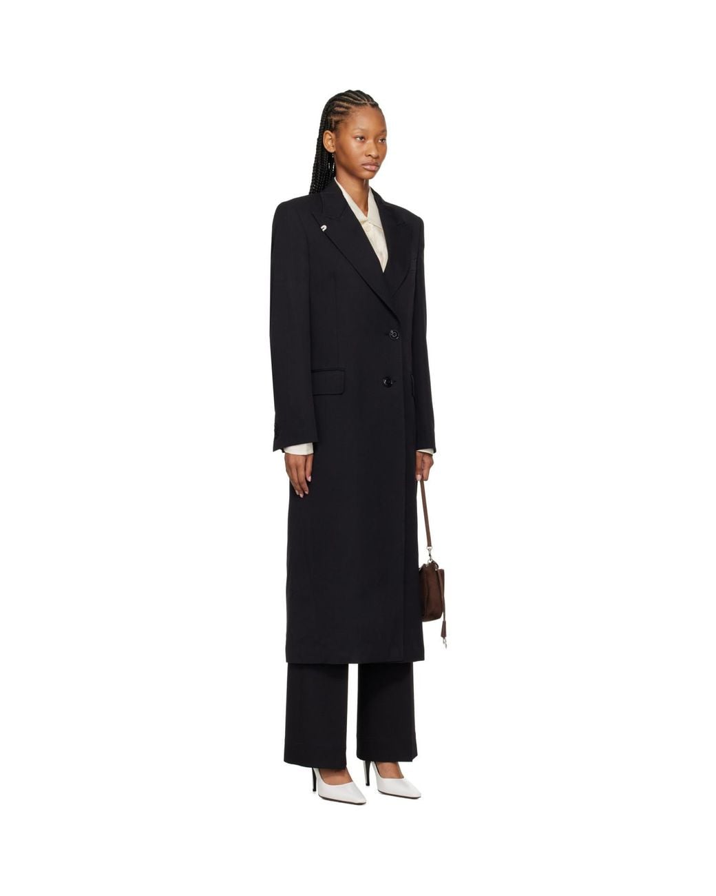 Our Legacy Black Manta Coat