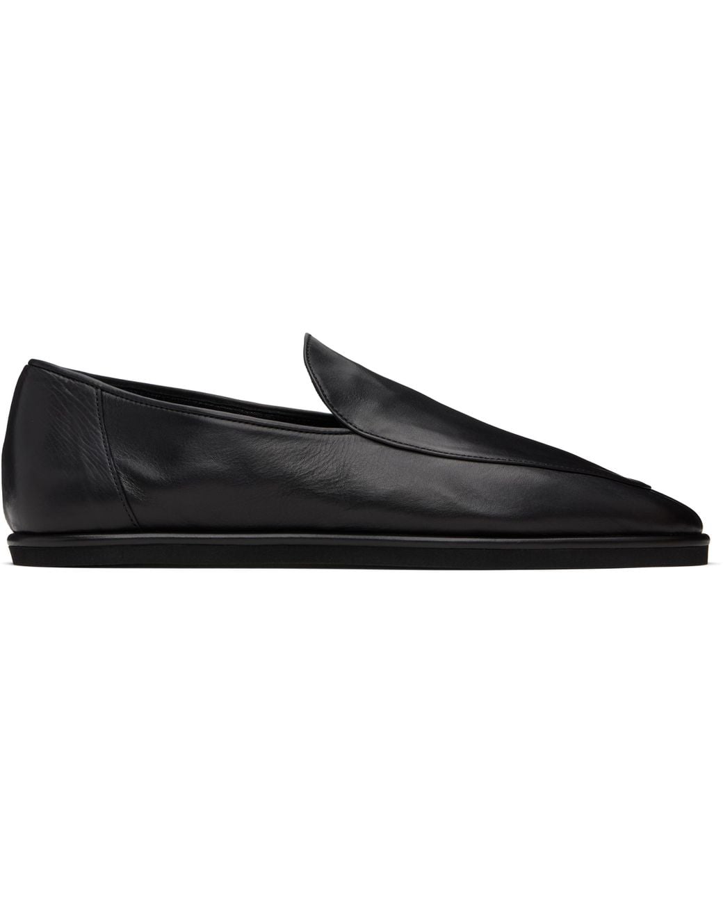 AURALEE オーラリー SOFT LEATHER LOAFER 新品 AURALEE Soft Leather Loafers in Black | Lyst