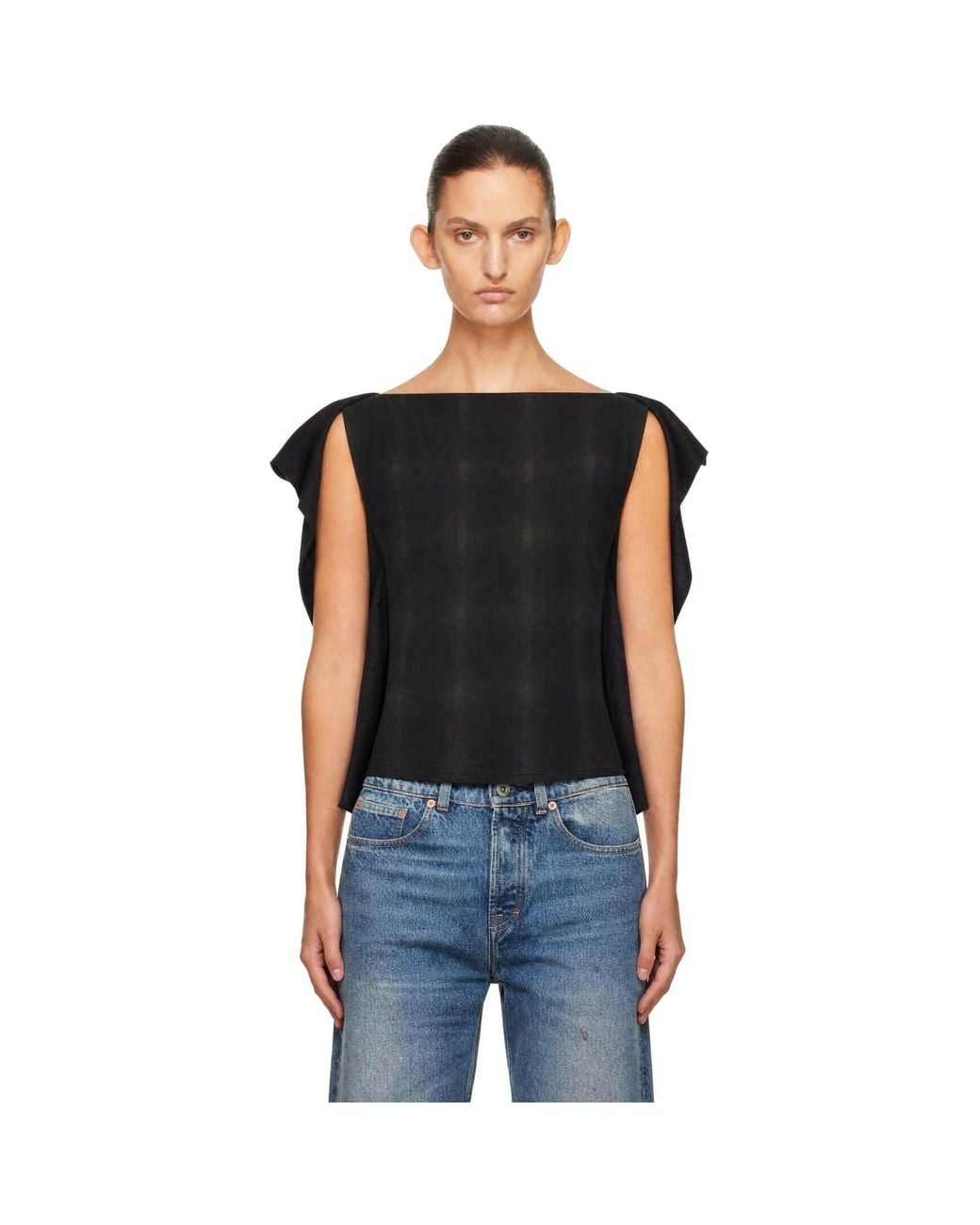 Our Legacy Black Raw Top